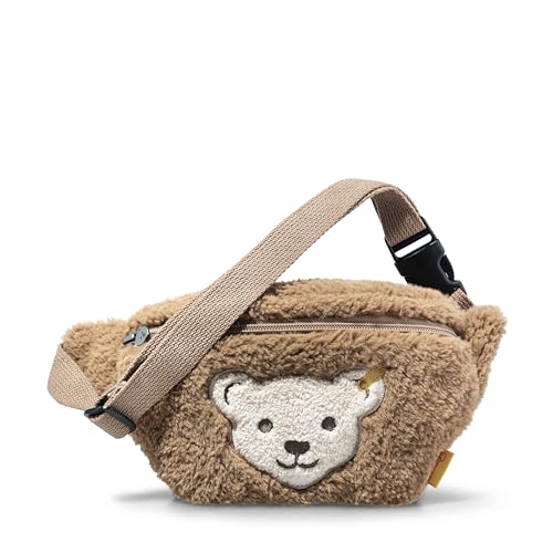 Steiff Kuscheltier Gürteltasche mit Quietsche, Kinder, Jungen & Mädchen, Soft Cuddly Friends, Teddybärmotiv, 20 cm, Braun, 600142 Steiff Kuscheltier Gürteltasche mit Quietsche, Kinder, Jungen & Mädchen, Soft Cuddly Friends, Teddybärmotiv, 20 cm, Braun, 600142 von Steiff