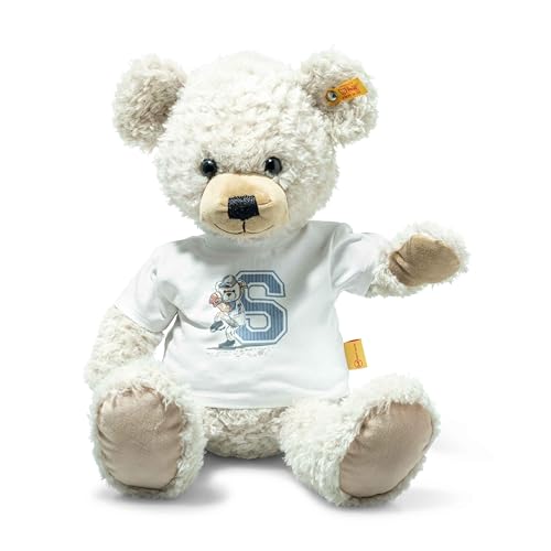 Steiff Kuscheltier Lenni Teddybär, Süßes Stofftier mit Kunststoffaugen, Kinder, Jungen & Mädchen, Soft Cuddly Friends, Plüschtier 40 cm, Beige, 708053 Steiff Kuscheltier Lenni Teddybär, Süßes Stofftier mit Kunststoffaugen, Kinder, Jungen & Mädchen, Soft Cuddly Friends, Plüschtier 40 cm, Beige, 708053 von Steiff