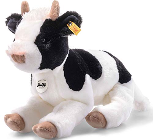 Steiff Kuscheltier Luise Kalb, Süßes Stofftier mit Kunststoffaugen, Kinder, Jungen & Mädchen, Plüschtier 32 cm, Weiß, 072161 Steiff Kuscheltier Luise Kalb, Süßes Stofftier mit Kunststoffaugen, Kinder, Jungen & Mädchen, Plüschtier 32 cm, Weiß, 072161 von Steiff
