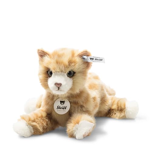 Steiff Kuscheltier Mimmi Katze, Süßes Stofftier mit Kunststoffaugen, Kinder, Jungen & Mädchen, Plüschtier 24 cm, Gelb, 099229 Steiff Kuscheltier Mimmi Katze, Süßes Stofftier mit Kunststoffaugen, Kinder, Jungen & Mädchen, Plüschtier 24 cm, Gelb, 099229 von Steiff