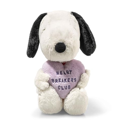 Steiff Kuscheltier Snoopy Heartbreakers Club, Süßes Stofftier, Jungen, Mädchen & Babys ab 0 Monaten, Friends, Plüschtier 22 cm, Weiß, 024450 Steiff Kuscheltier Snoopy Heartbreakers Club, Süßes Stofftier, Jungen, Mädchen & Babys ab 0 Monaten, Friends, Plüschtier 22 cm, Weiß, 024450 von Steiff