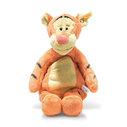 Steiff Kuscheltier Tigger aus Winnie Puuh, Süßes Stofftier, Jungen, Mädchen & Babys ab 0 Monaten, Soft Cuddly Friends Disney Orig., Tiger 30 cm, 024535 Steiff Kuscheltier Tigger aus Winnie Puuh, Süßes Stofftier, Jungen, Mädchen & Babys ab 0 Monaten, Soft Cuddly Friends Disney Orig., Tiger 30 cm, 024535 von Steiff