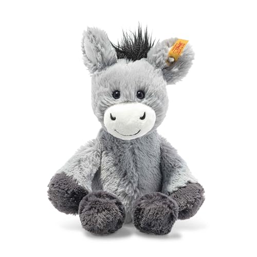 Steiff Kuscheltier Dinkie Esel, Süßes Stofftier mit Kunststoffaugen, Kinder, Jungen & Mädchen, Friends, Plüschtier 20 cm, Hellgrau, 073922 Steiff Kuscheltier Dinkie Esel, Süßes Stofftier mit Kunststoffaugen, Kinder, Jungen & Mädchen, Friends, Plüschtier 20 cm, Hellgrau, 073922 von Steiff