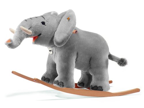 Steiff Schaukeltier Elefant Trampili, Süßes Stofftier, Jungen, Mädchen & Babys ab 0 Monaten, Plüschtier 70 cm, Hellgrau, 048944 Steiff Schaukeltier Elefant Trampili, Süßes Stofftier, Jungen, Mädchen & Babys ab 0 Monaten, Plüschtier 70 cm, Hellgrau, 048944 von Steiff