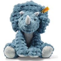 Steiff - Soft Cuddly Friends Dixi Triceratops 28cm petrol sitzend von Steiff