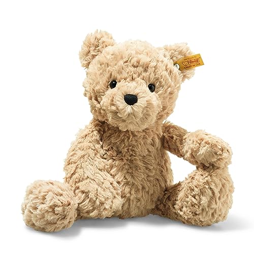 Steiff Kuscheltier Teddy Jimmy hellbraun 30 cm, Soft Cuddly Friends, kuscheliges Stofftier für Jungen, Mädchen & Babys, Kuscheltier ab 0 Monaten, Plüschtier Teddybär von Steiff