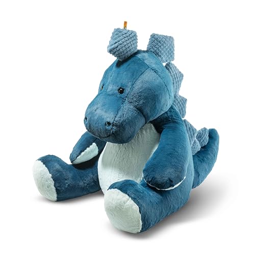 Steiff Spott Stegosaurus Petrol-blau 80 cm, Soft Cuddly Friends, Kuscheltier Dinosaurier, Stofftier Dino zum Spielen & Kuscheln, aus kuschelweichem Plüsch für babysanfte Haut, waschmaschinenfest Steiff Spott Stegosaurus Petrol-blau 80 cm, Soft Cuddly Friends, Kuscheltier Dinosaurier, Stofftier Dino zum Spielen & Kuscheln, aus kuschelweichem Plüsch für babysanfte Haut, waschmaschinenfest von Steiff