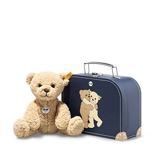 Steiff 114021 Teddybär Ben - 21 cm - Kuscheltier - beige im Koffer von Steiff