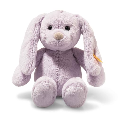 Steiff Tilda Hase 20cm lila, Plüschtier mit Schlappohren, Soft Cuddly Friends, Flauschiges Stofftier zum Kuscheln und Spielen, Kuscheltier für Mädchen und Jungen, waschmaschinenfest Steiff Tilda Hase 20cm lila, Plüschtier mit Schlappohren, Soft Cuddly Friends, Flauschiges Stofftier zum Kuscheln und Spielen, Kuscheltier für Mädchen und Jungen, waschmaschinenfest von Steiff