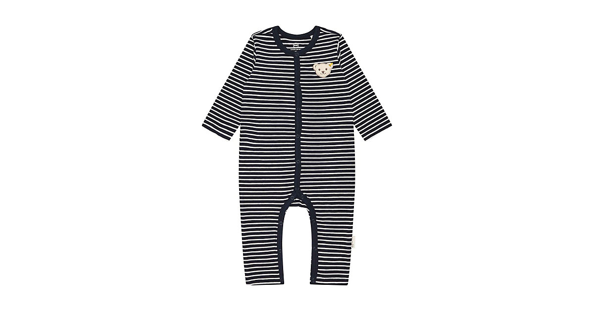 Strampler langarm Baby Wellness ohne Fuss Strampler dunkelblau Gr. 74 Strampler langarm Baby Wellness ohne Fuss Strampler dunkelblau Gr. 74 von Steiff