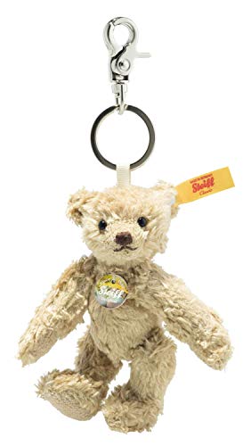 Teddies for Tomorrow Anhänger Basko Teddybär - 11 cm - Sammlerartikel - kein Spielzeug - abwaschbar - beige (028434) von Steiff