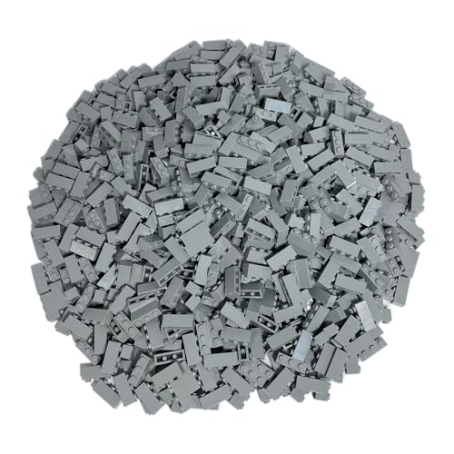 Lego® 1x3 Steine Hellgrau (3623) – 100x Bausteine für MOCs, Technik & City-Bauten von Stein-Experte