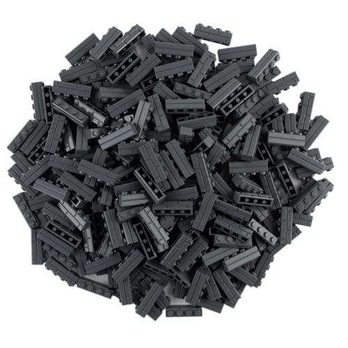 Lego® 1x4 Mauersteine Dunkelgrau 50 Stück – Baue mittelalterliche Burgen & futuristische Welten! von Stein-Experte