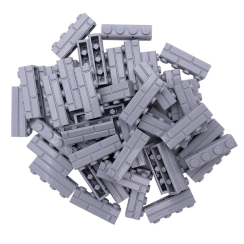 Lego® 1x4 Mauersteine Hellgrau 50 Stück – Perfekt für Burgen, Festungen & Architektur! von Stein-Experte