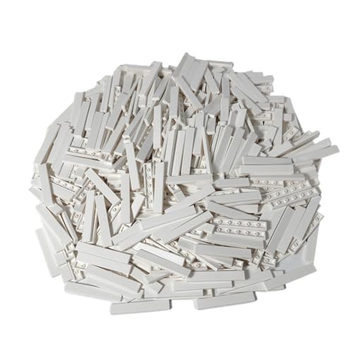 Lego® 1x6 Fliesen Weiß (6636) – 100 Stück – Neue Originalteile für MOC, Architektur & City-Bauprojekte von Stein-Experte