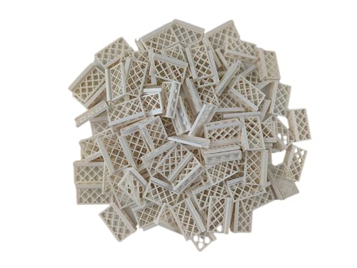 Lego® 25x Zäune Weiß (3185) – Gartenzaun/Gitter • Für Haus, Garten, City & MOCs von Stein-Experte