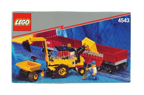 Lego® 4543 Eisenbahn Tieflader-Waggon – Seltenes Vintage-Set von 1991 | Neu & OVP | Sammlerstück für Lego Eisenbahn-Fans von Stein-Experte