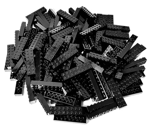 Lego® Bausteine 2x8 Schwarz (3007) – 25 Stück | Klassische Steine zum Bauen & Erweitern von Stein-Experte