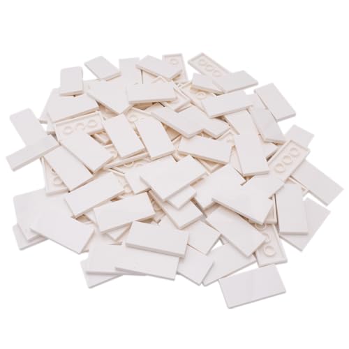 Lego® Classic City Fliesen 2x4 Weiß - 100 Stück – Deine Basis für grenzenlose Kreativität! von Stein-Experte