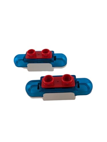 Lego® DUPLO® Polizeisirene & Feuerwehrsirene – 2 Stück | Soundmodul mit Licht & Ton, kompatibel mit DUPLO Einsatzfahrzeugen von Stein-Experte