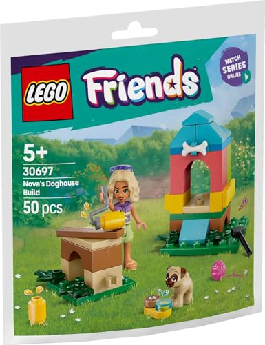 Lego® Friends Novas selbstgebaute Hundehütte (30697) – 50 Teile | Kreatives BAU- & Spielset für Kinder | Freundschaft, Abenteuer & Tierliebe erleben von Stein-Experte