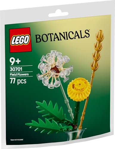 Lego® Icons Botanicals Feldblumen (30701) – 77 Teile | Wunderschönes Deko-Set für kreative Blütenpracht | Zeitlose Wohnakzente zum Selberbauen von Stein-Experte