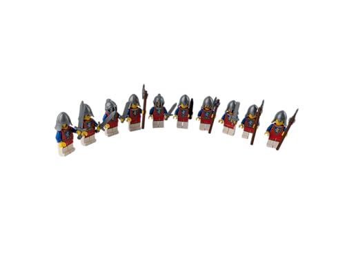Lego® Löwenritter Battle Pack – 10 Minifiguren Ritter & Soldaten | zufällige Auswahl | Perfekt für Burgen, Armeen & Mittelalter-Sammlungen von Stein-Experte
