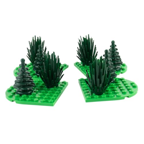 Lego® MOC Baum Set 12-teilig, dunkelgrün – Lego Baum Teile für MOCs, Pflanzen, Sträucher und Landschaftsbau von Stein-Experte