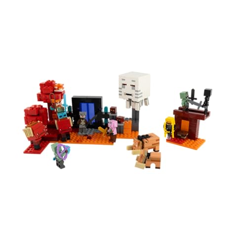 Lego® Minecraft MOC Set – Verteidige Dich gegen den garstigen Ghast Angriff, inklusive Figuren – Kreatives Lego Minecraft Bauspiel von Stein-Experte