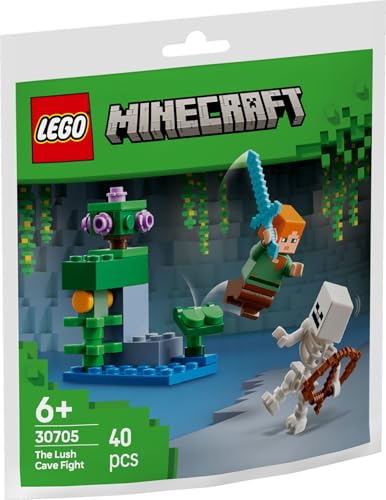 Lego® Minecraft Showdown in der Höhle (30705) – 40 Teile | Spannendes Paperbag-Set | Kreatives Minecraft-Abenteuer zum Bauen & Spielen von Stein-Experte