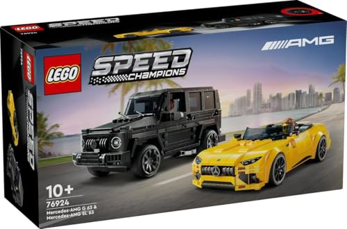 Lego® Speed Champions 76924 – Mercedes-AMG G 63 & Mercedes-AMG SL 63 – Detaillierte Rennsport-Modelle, Sammler-Set & Geschenk für Auto- und Lego-Fans von Stein-Experte