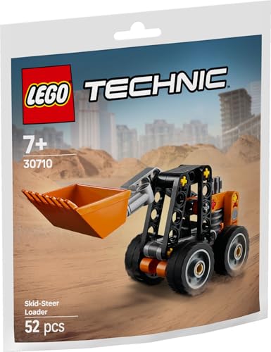 Lego® Technic Kompaktlader (30710) – 52 Teile | Realistisches BAU-Set für Technikfans | Spannender Bauspaß mit authentischen Details von Stein-Experte