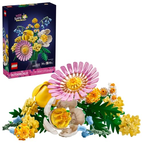 Lego Botanicals – Kleiner Sommerstrauß (10347) | Bauset mit Blumen für Erwachsene | Kreatives Deko-Set & Geschenkidee für jeden Anlass von Stein-Experte