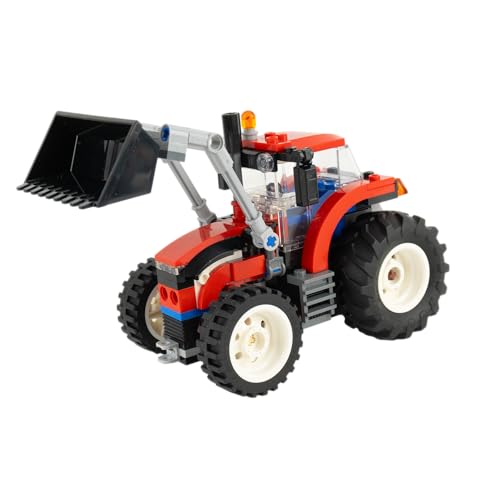Stein-Experte Lego MOC Traktor mit Lenkung, Zapfwelle, Anleitung und Minifigur – 180-teiliges Lego Traktor Set für City- und MOC-Bauer Stein-Experte Lego MOC Traktor mit Lenkung, Zapfwelle, Anleitung und Minifigur – 180-teiliges Lego Traktor Set für City- und MOC-Bauer von Stein-Experte