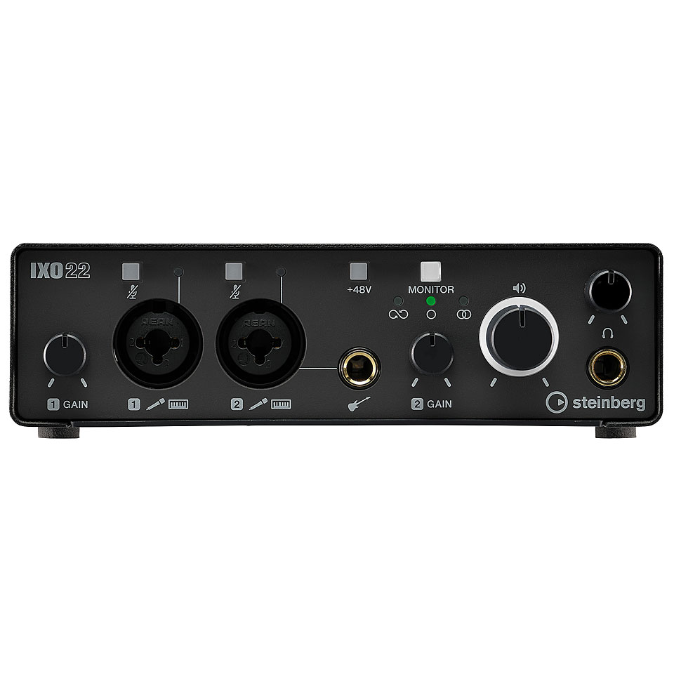 Steinberg IXO22 Black Audio Interface Steinberg IXO22 Black Audio Interface von Steinberg