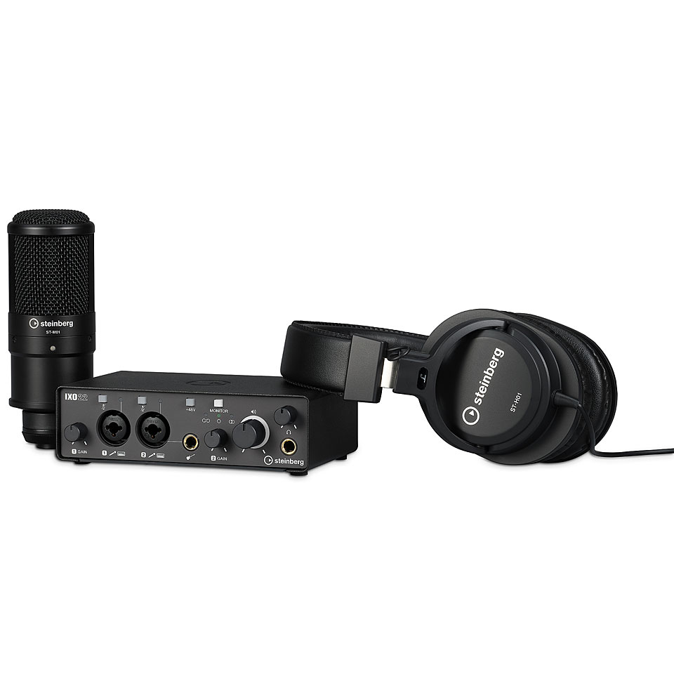 Steinberg IXO22 Recording Pack Audio Interface Steinberg IXO22 Recording Pack Audio Interface von Steinberg