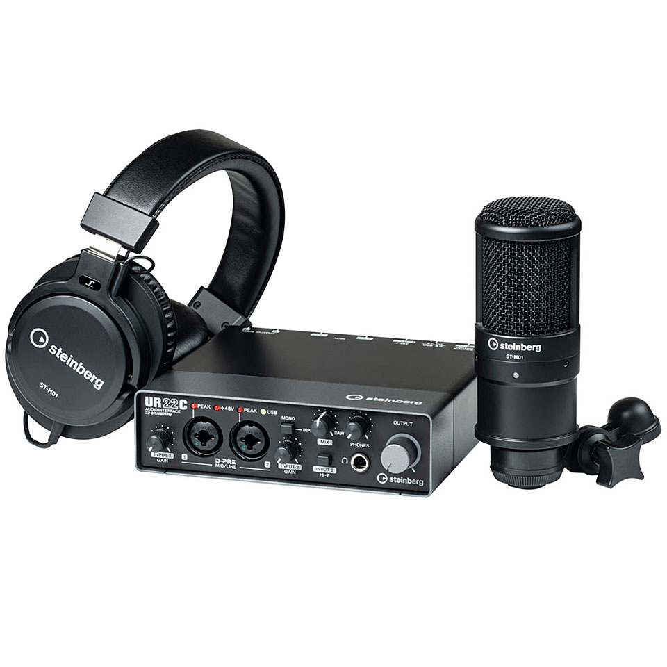 Steinberg UR22C Recording Pack Audio Interface Steinberg UR22C Recording Pack Audio Interface von Steinberg