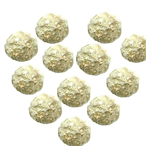 Premium Quarz Geoden Set zum selber aufbrechen I geschlossen I Glücksgeoden I Partyspass I Break Your own | prächtige weiße Kristalle (Set 12 Stück) von Steinfixx