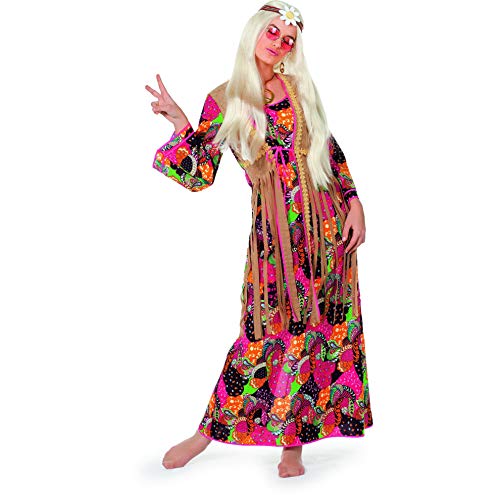 Damen Hippie-Kleid lang (52) von Stekarneval
