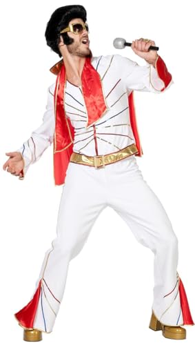 Elvis Herren Kostüm Karneval Gr. 54 (533754) von Stekarneval