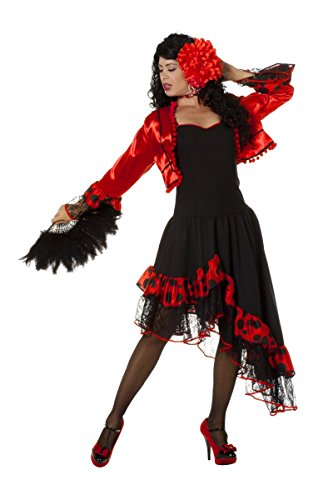 Generique - Flamencotänzerin Kostüm für Damen von Stekarneval