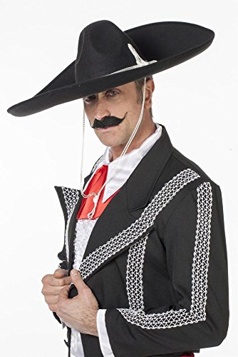 Hut Mariachi, Schwarz Sombrero von Stekarneval