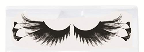 Künstliche Wimpern Federn lang, Schwarz Künstliche Wimpern Federn lang, Schwarz von Stekarneval