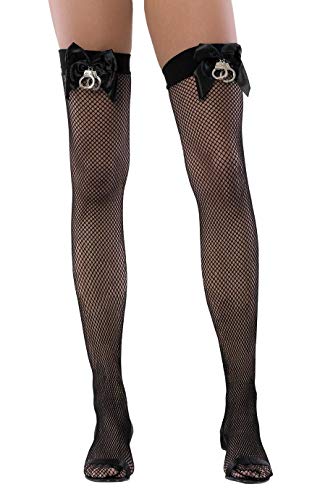 Overknee mit Handschellen, Schwarz Overknee mit Handschellen, Schwarz von Stekarneval