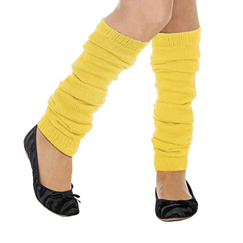 Stekarneval Strickstulpe, Gelb von Stekarneval