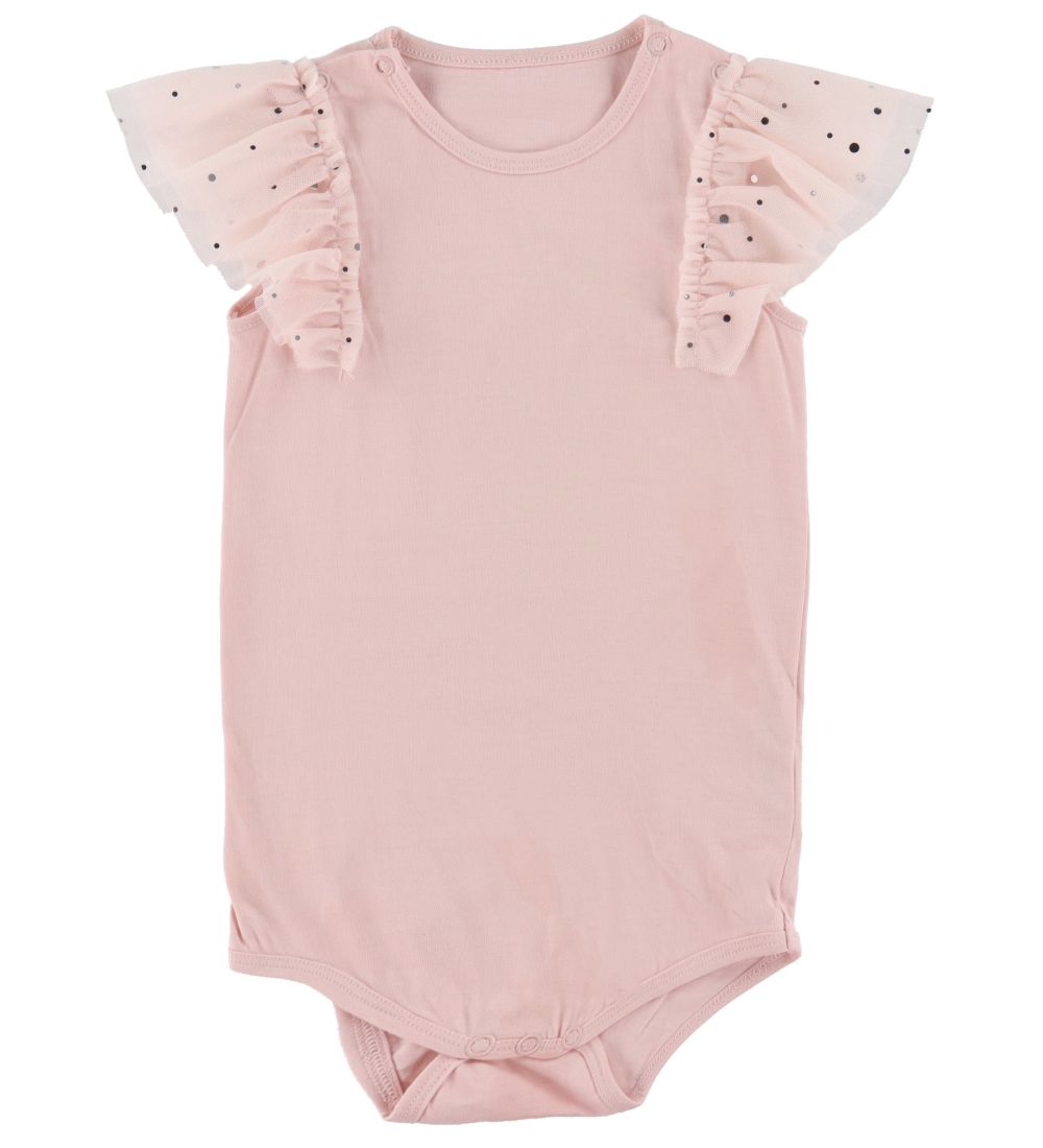 Stella McCartney Kids Body k/ä - Pink m. Silberne Punkte/Tyl - Stella McCartney Kids - 9 mt - Body K/Ä Stella McCartney Kids Body k/ä - Pink m. Silberne Punkte/Tyl - Stella McCartney Kids - 9 mt - Body K/Ä von Stella McCartney Kids