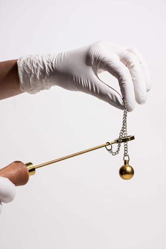 's Gravesande's Ring, Ball und Ring Thermal Expansion Demonstration, pädagogisches Wissenschaftswerkzeug, massives Messing mit Holzgriff von Stemcell Science Shop