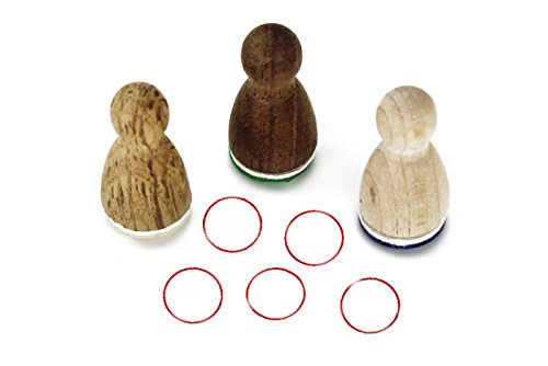 Stemplino® Ministempel® - Motiv: Kreis Kontur - Kreis Stempel Holzstempel Kinder Stempel Bullet Journal Stempel mit Kreis Motiv Stemplino® Ministempel® - Motiv: Kreis Kontur - Kreis Stempel Holzstempel Kinder Stempel Bullet Journal Stempel mit Kreis Motiv von Stemplino