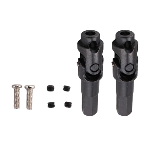 Steowsey 2 StüCk Metall Universalantriebswelle für C14 C24 C34 C44 B14 B16 B24 B36 1/16 RC Autoteile von Steowsey