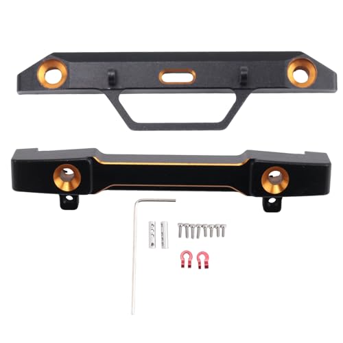 Steowsey 2 StüCke Metall Front und HeckstoßStangen Satz für Axial SCX24 AXI90081 1/24 RC Crawler Auto Upgrade Teile Steowsey 2 StüCke Metall Front und HeckstoßStangen Satz für Axial SCX24 AXI90081 1/24 RC Crawler Auto Upgrade Teile von Steowsey